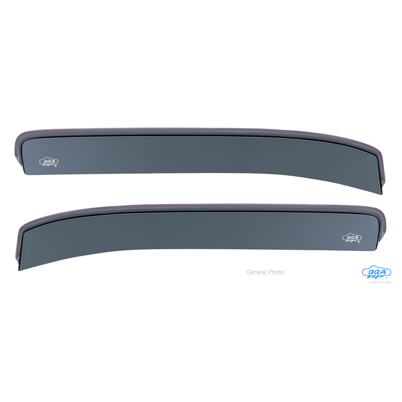 DGA Zijwindschermen (Achter)  Seat Leon (5F) HB 5-deurs 2012-2020 (2-delig)