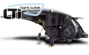 Koplampen Suzuki Swift 10- Tube Light LED Chroom