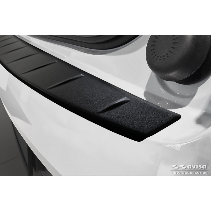 Matzwart RVS Achterbumperprotector  Volvo EX30 2023- 'Ribs'