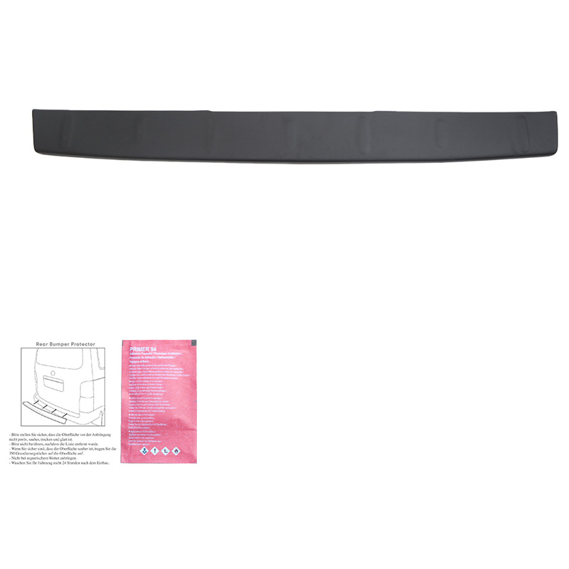 Achterbumper beschermlijst  Mercedes Vito W447 2014- - Matzwart