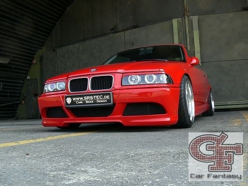 Frontbumper BMW E36 and compact SRS-TEC B3