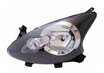 koplamp, H4, elektr verstelb, rechts Toyota Aygo, 2005-2012