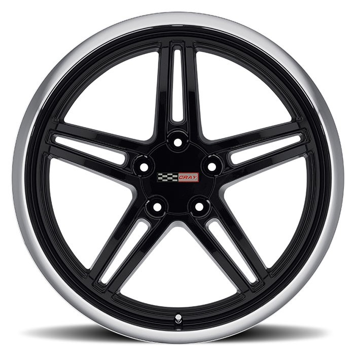 Velgen Cray Scorpion 18x9 5x120,65 ET50 Glanzend Zwart + Machine