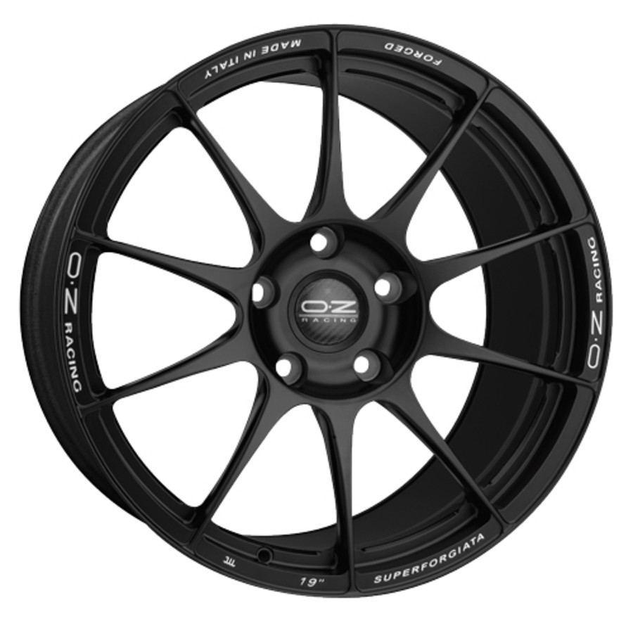 Velgen OZ Superforgiata 5 Fori matt black 12x19 inch 5x130 ET68