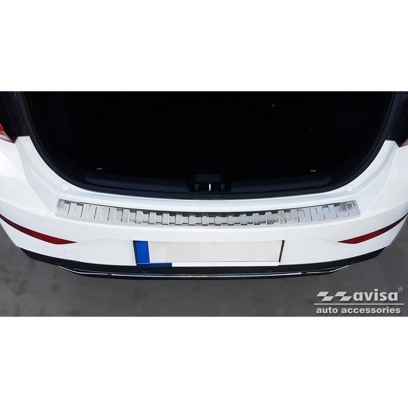 RVS Achterbumperprotector  Hyundai I30 HB 5-deurs FL 2020- 'Ribs'