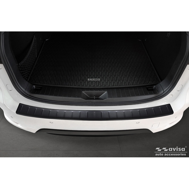 Matzwart RVS Achterbumperprotector  Mazda CX-60 (KH) 2022- 'Ribs'