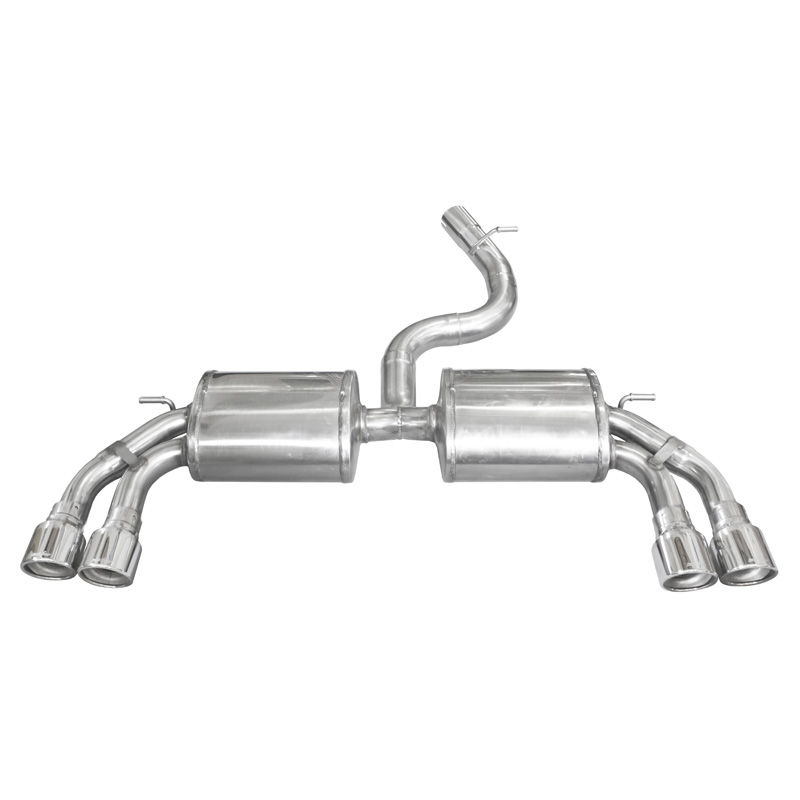 100% Inox Double Sport Exhaust  Audi A3 (8V) Sportback S3 2.0i TFSI 300hp 2013- 2x80mm X-Race