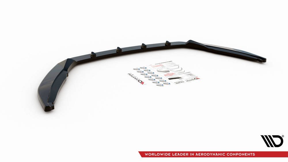 Voor splitter V1 Skoda octavia mk3 Maxton