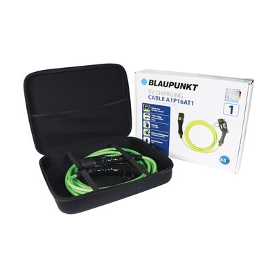 Blaupunkt Laadkabel Elektrische Auto Type1>2 16A 1ph A1P16AT1