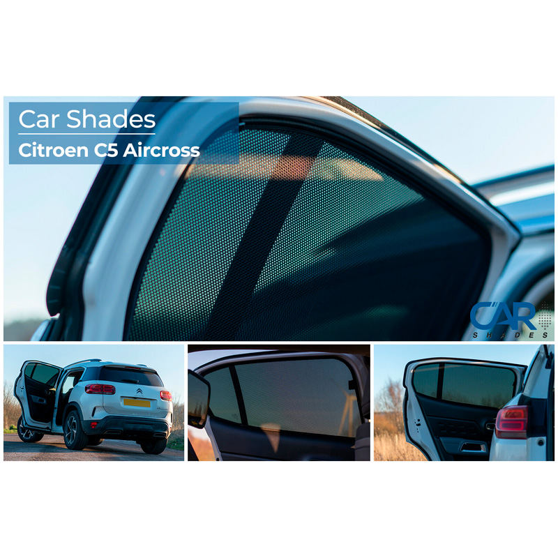 Set Car Shades (rear side doors)  Citroën C5 Aircross 2019- (2-pieces)