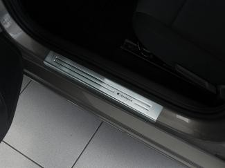Instaplijsten Skoda Octavia Rapid 2012- RVS