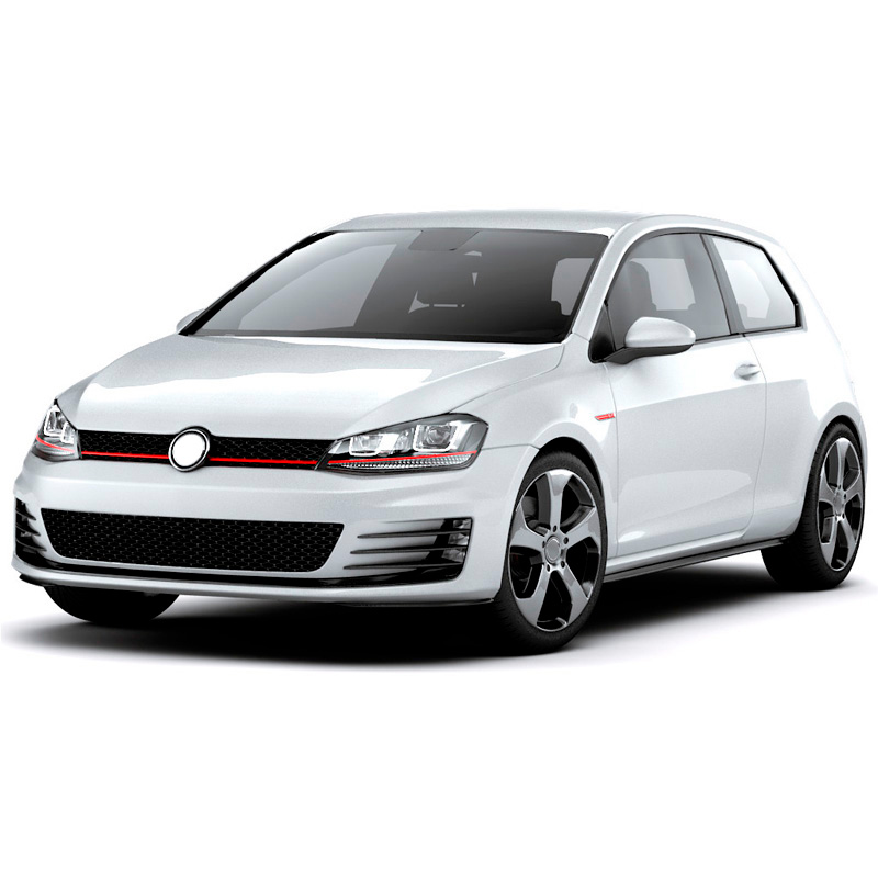 Side skirts  Volkswagen Golf VII 2012-2017 'GTi-Look' (PP)
