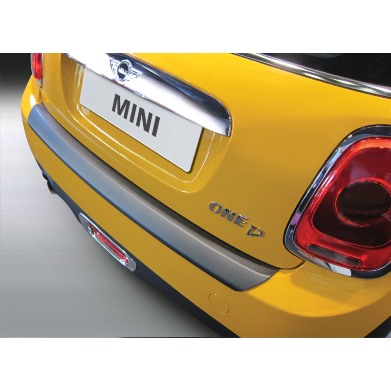 ABS Rear bumper protector  Mini One/Cooper+S F56 3 doors 3/2014-2/2021 & Cabrio F57 2014-2021 & Mini F56 Electric 2021- Black