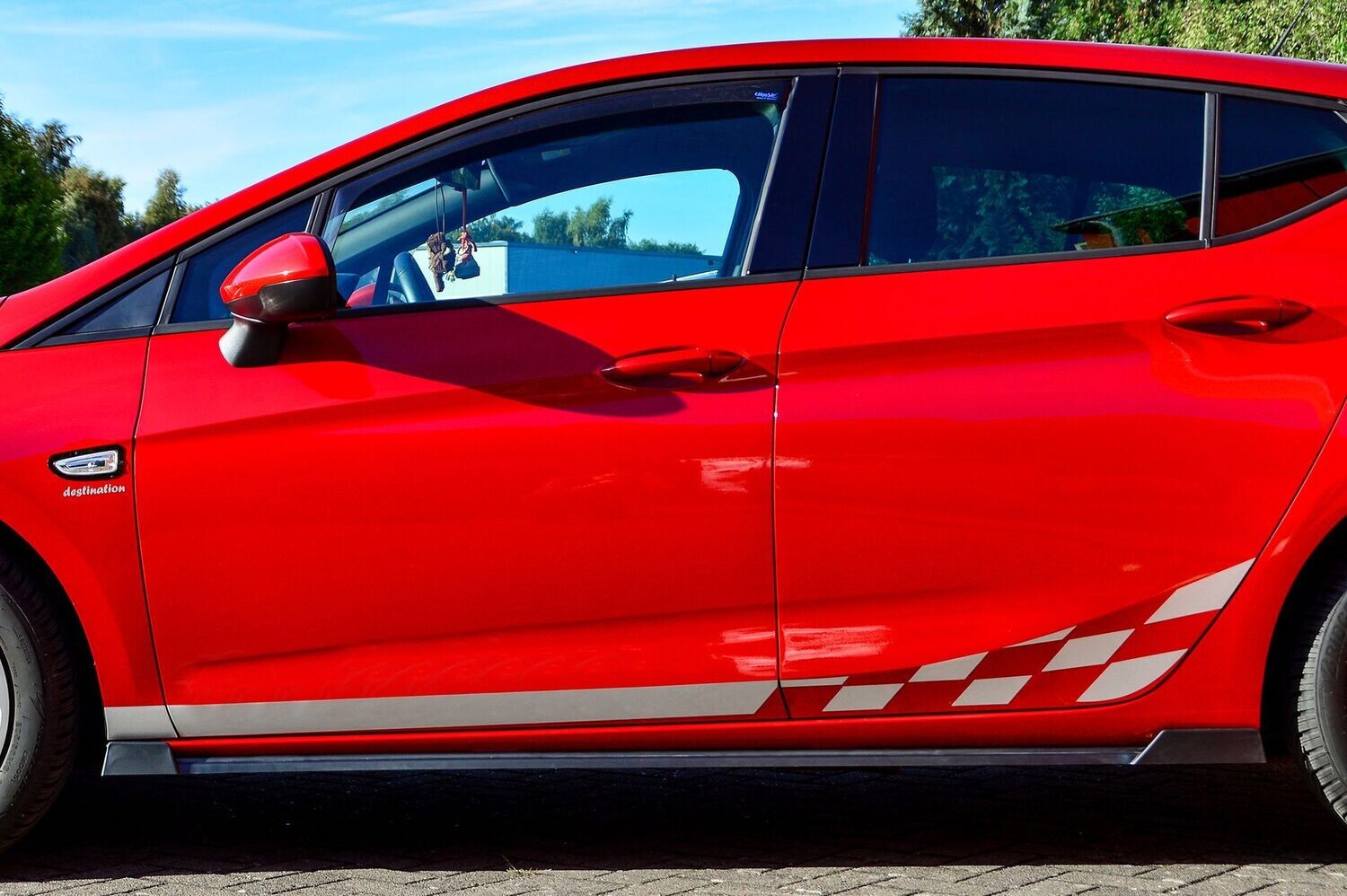 Zijskirts met vleugels v + a Hyundai I30 N-Line 2021-