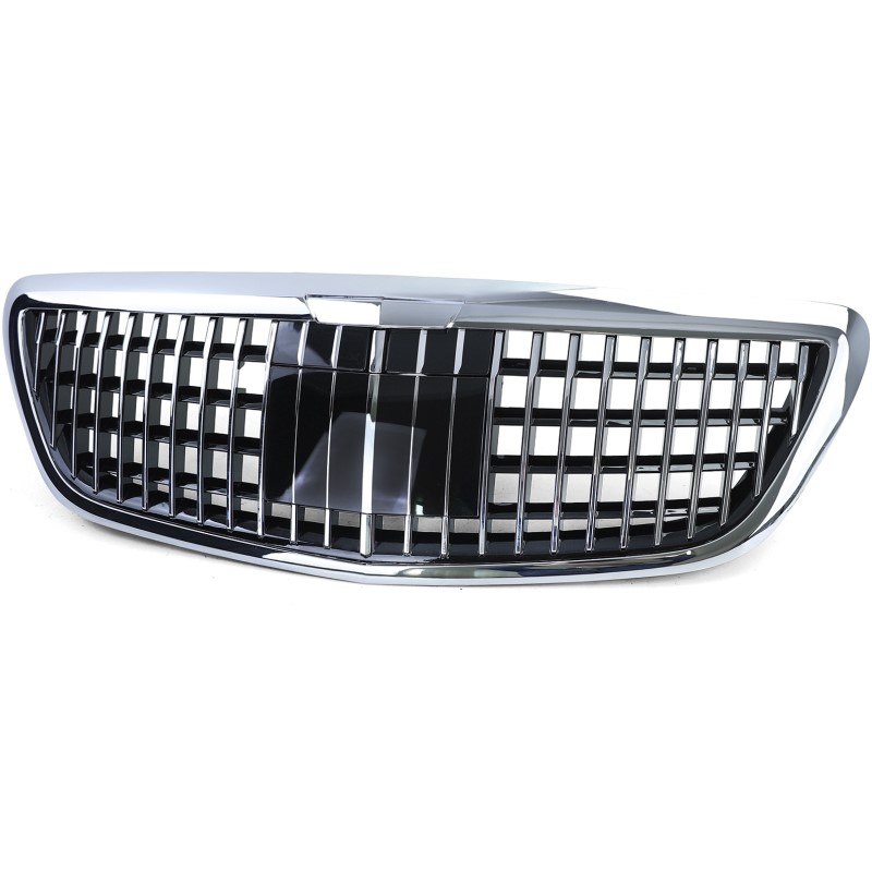 Grill Mercedes W222 Vertical Design Chroom