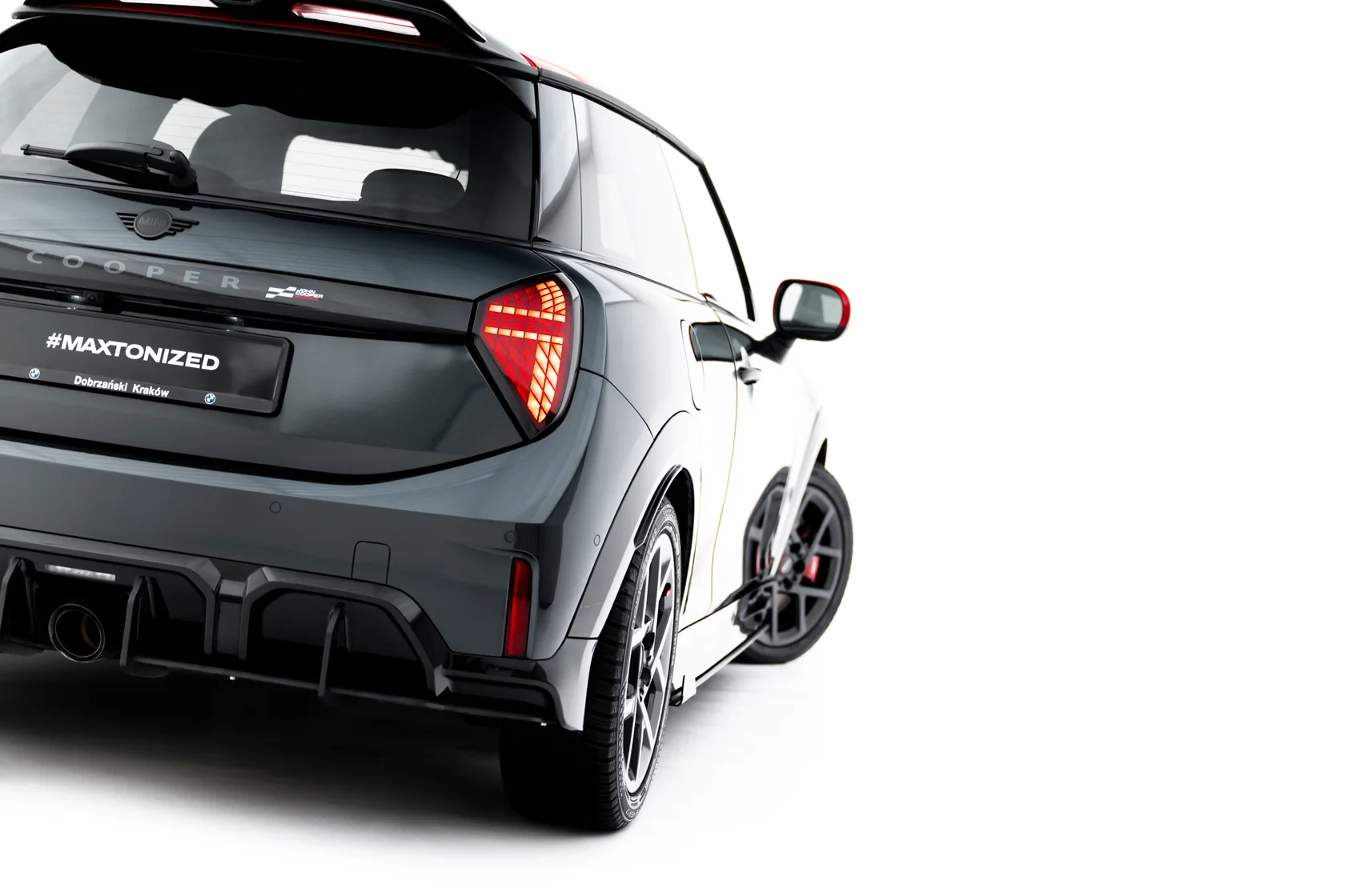 Street Pro Achterdiffuser Mini Cooper John Cooper Works F65