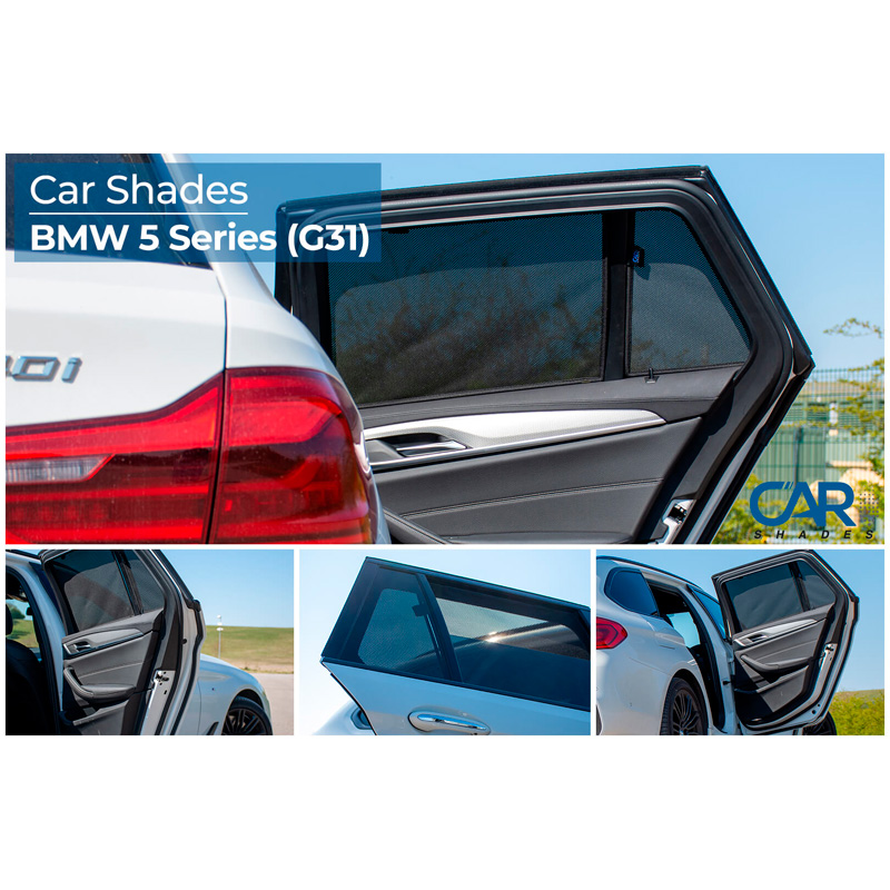 Set Car Shades (rear side doors)  BMW 5-Series G31 Touring 2017-2023 (2-pieces)