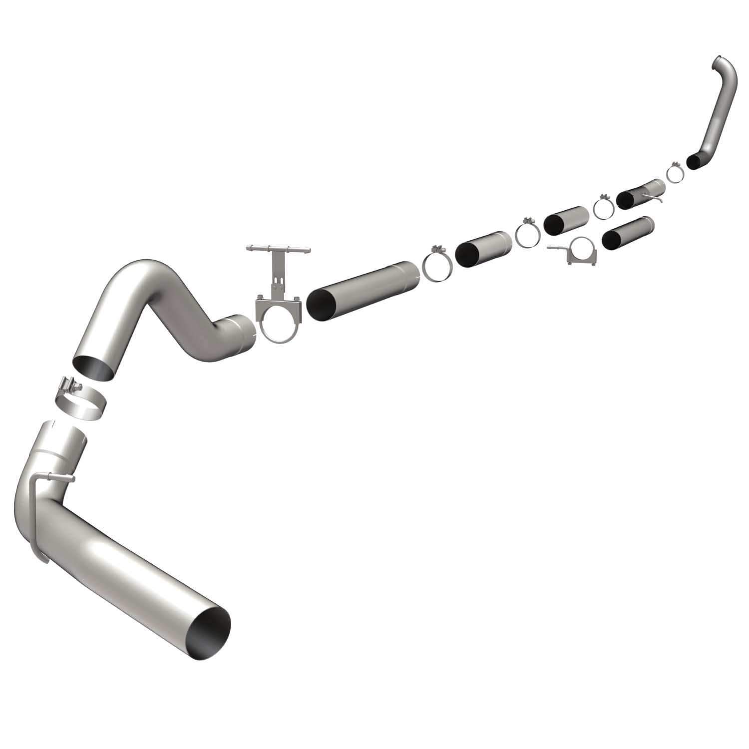 Ford SYS TB 99-03 Ford Diesel 7.3L Magnaflow Cat-Back