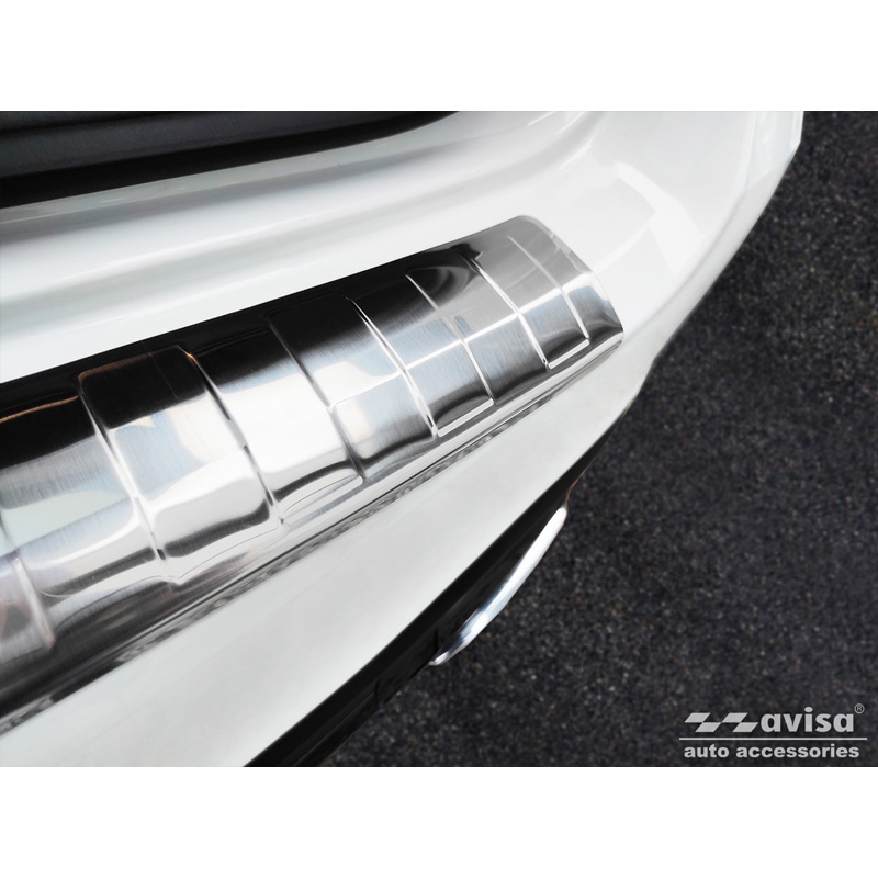 RVS Achterbumperprotector  Mercedes GLS II (X167) 2019-2023 & FL 2023- 'Ribs'