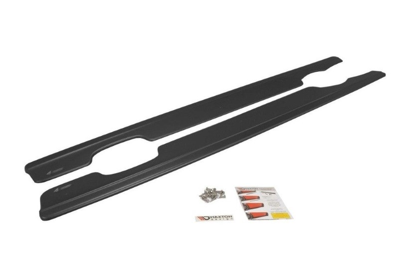 Zijskirts Diffusers BMW M3 E46 Coupe Glanzend Zwart