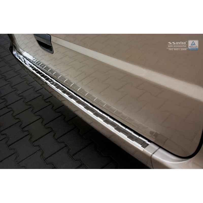 Chroom RVS Achterbumperprotector  Mercedes Vito / Viano 2003-2014 'Ribs'