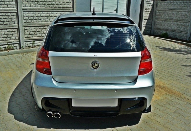 Achterzij Spoilers BMW 1 E87 Standaard/M-Performance Glanzend Zwart