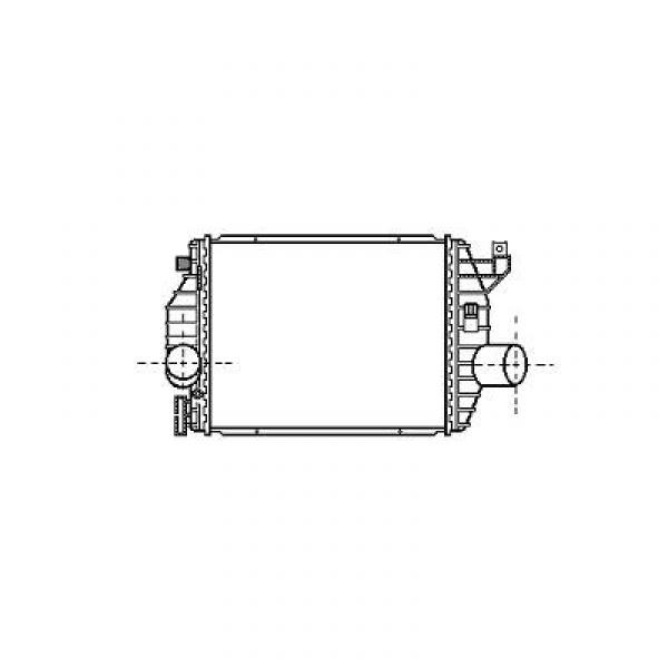 Intercooler VITO 96->> 290x272 TD MODELLEN