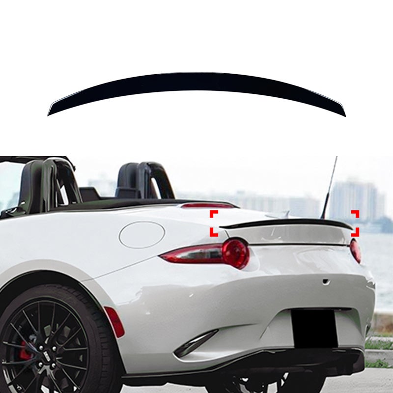 Rear spoiler  Mazda MX-5 (ND) 2015- (ABS Glossy Black)