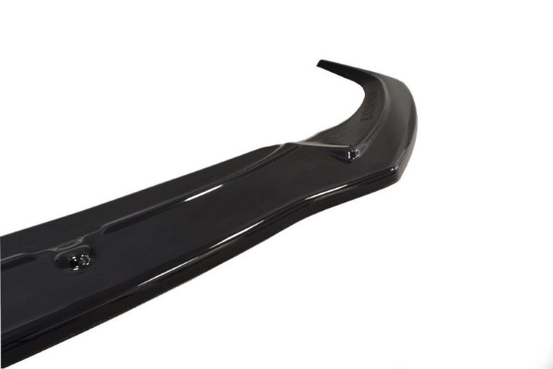 Voorspoiler V.1 Audi RS7 C7 FL Maxton Glans Zwart