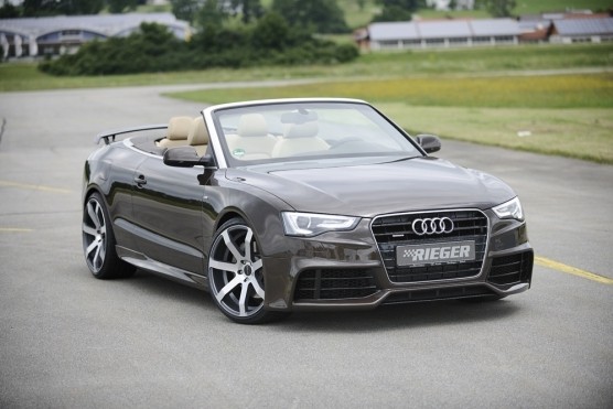 Voorbumper Audi A5 B8/B81 SRA+PDC Rieger 11-