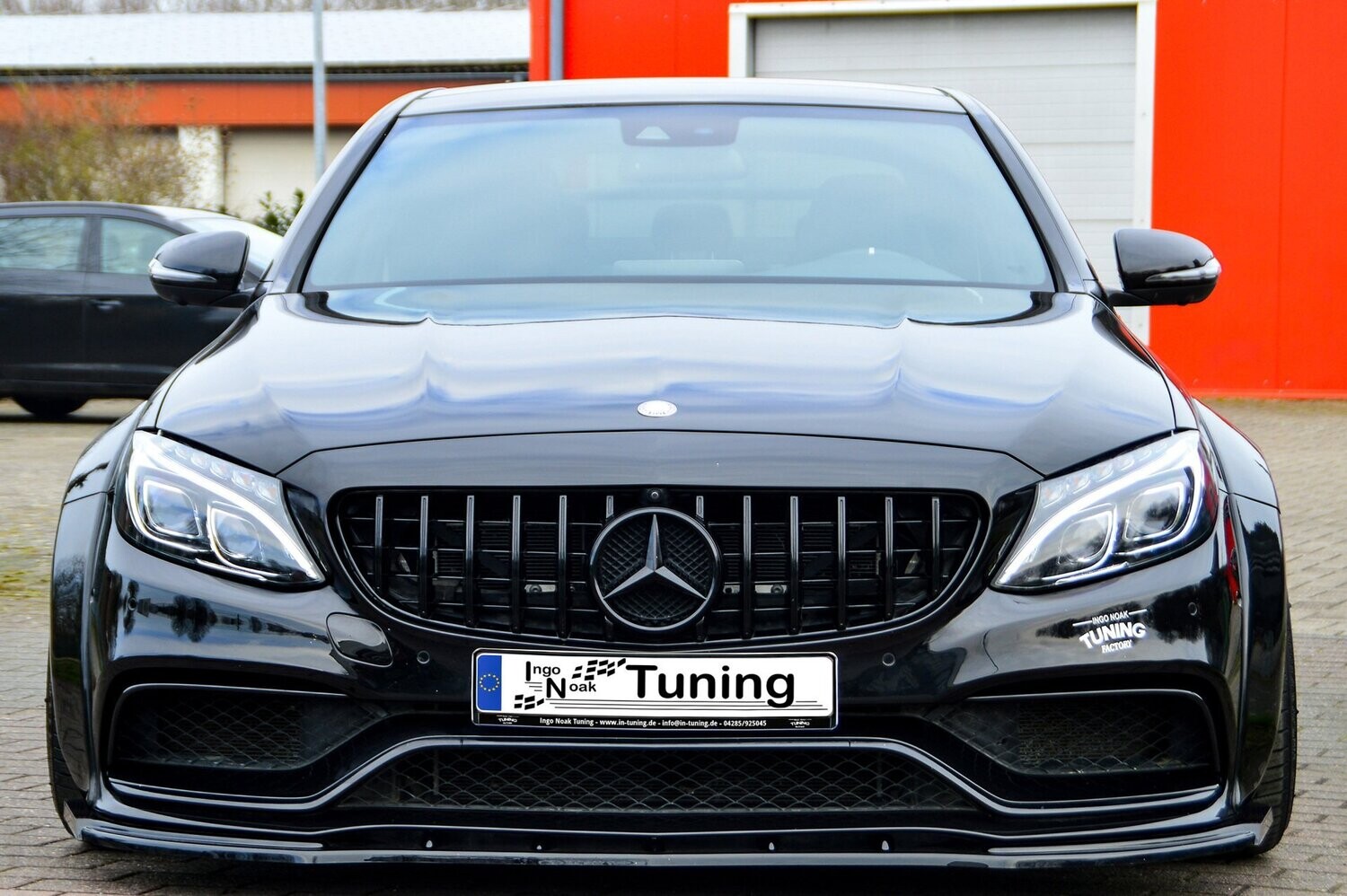 Voorspoilerlip Mercedes C-Klasse C63AMG W205/C205/A205/S205