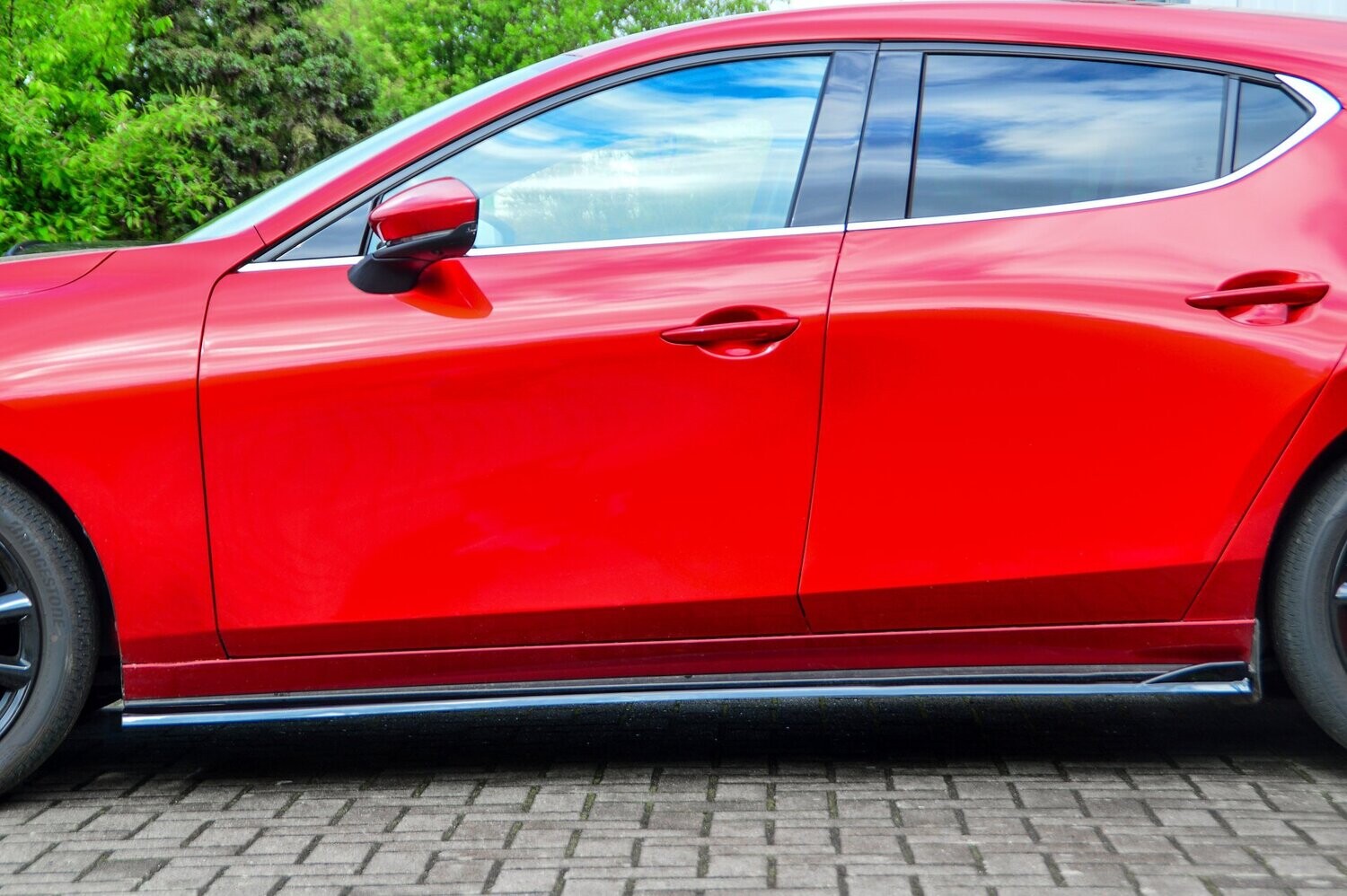 Zijskirts Mazda 3 BP