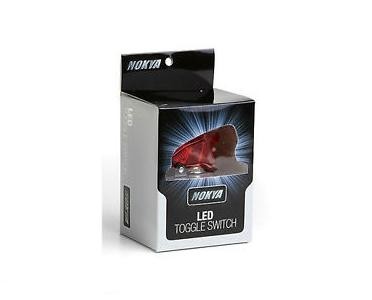 LED Switch/Schakelaar Nokya Red 15 amp max