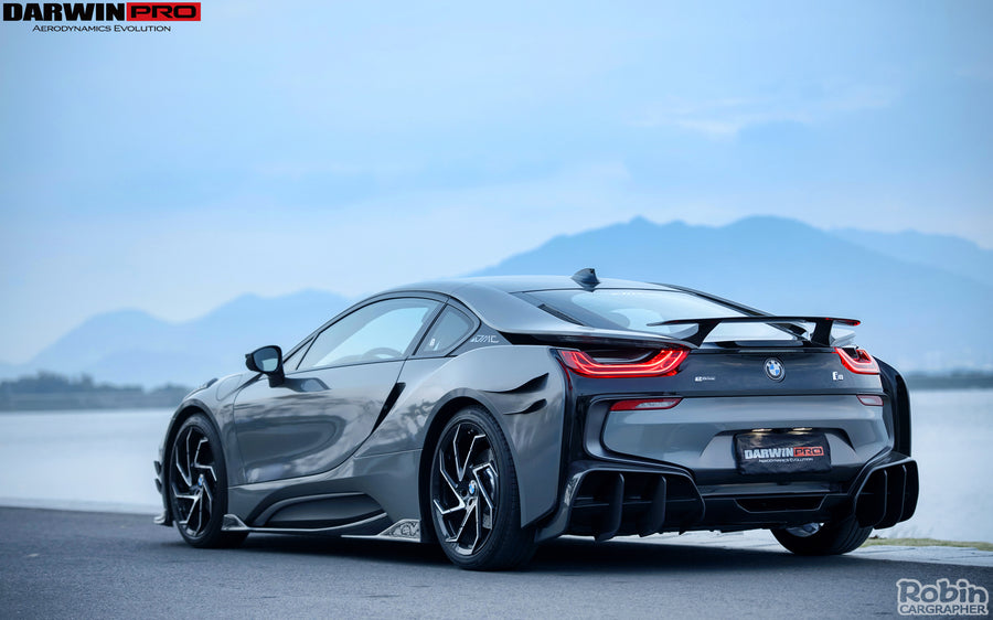 BMW i8 BZK Carbon Fiber Diffuser﻿ 2014-2018