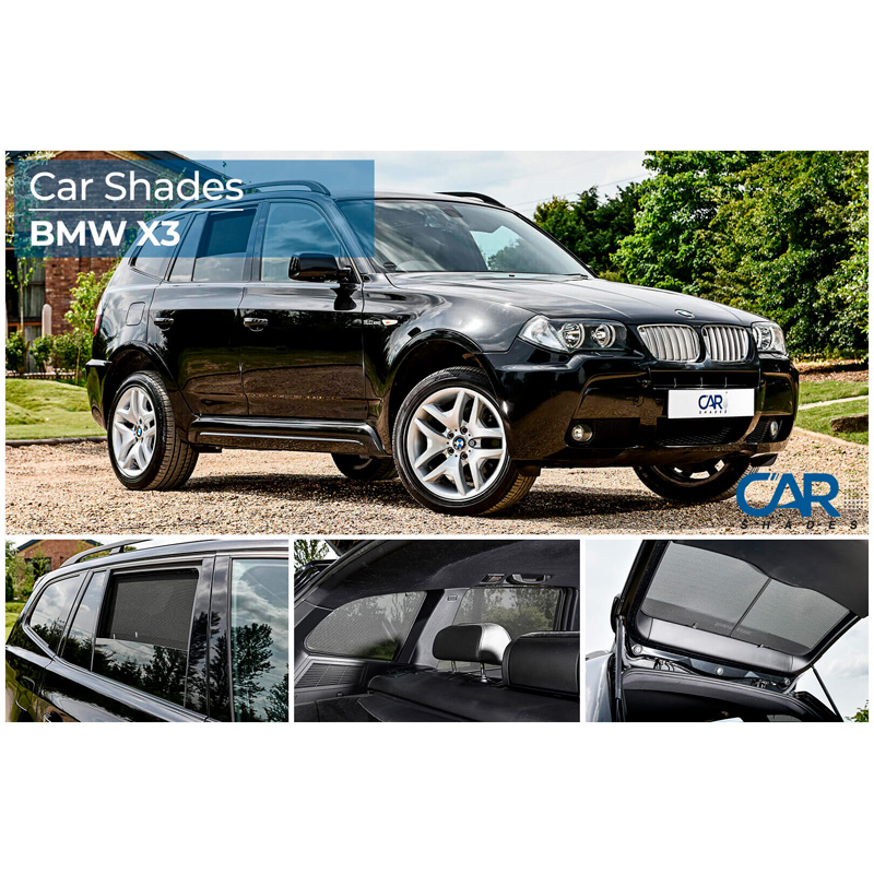 Set Car Shades  BMW X3 E83 2003-2010 (6-pieces)