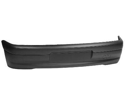 achterbumper + balk, 3/5 drs, zwart Peugeot 306, 1993-1997