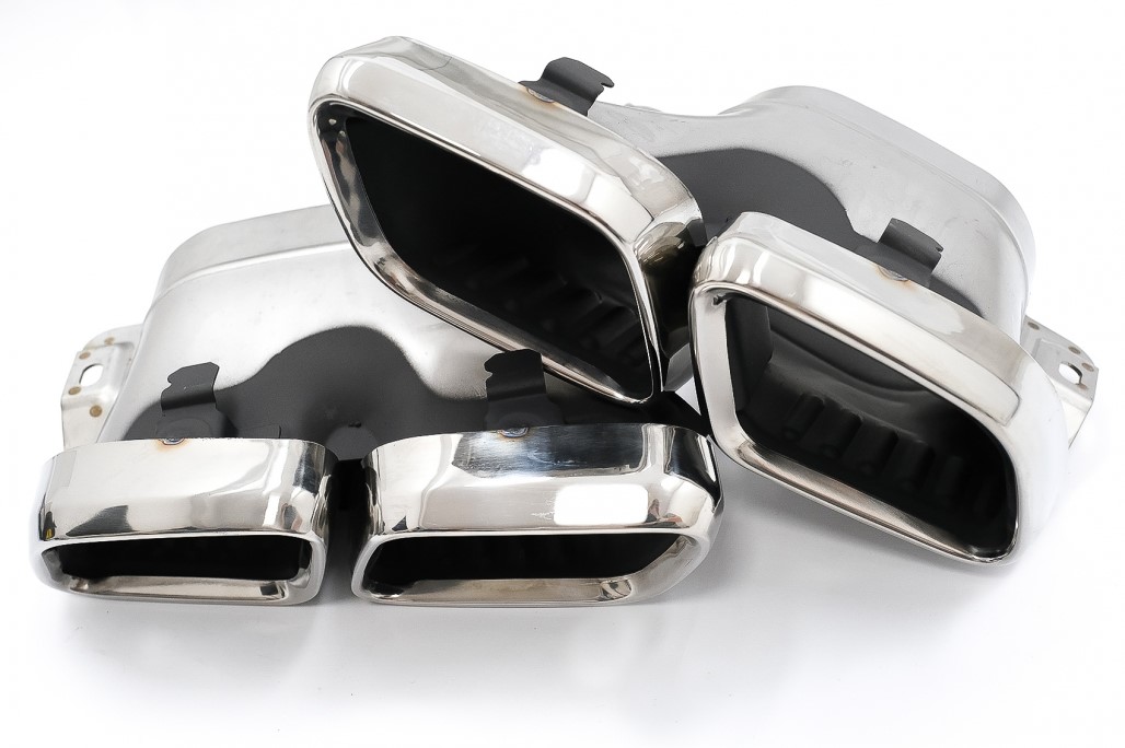 Diffusor Mercedes GLC X253 (2020-..) Facelift GLC63 incl. Uitlaat Stukken