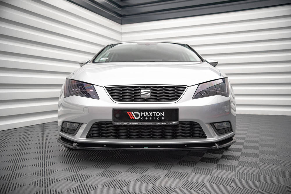 Voor splitter V1 Seat Leon Hatch Mk3 Maxton