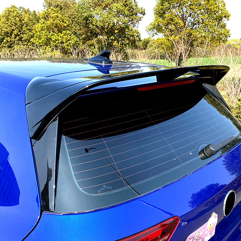 Dakspoiler  Volkswagen Golf VIII HB 3/5-deurs 2020- 'CS-Look' excl. GTi/GTD/GTE/R/R-Line (ABS Glanzend zwart)