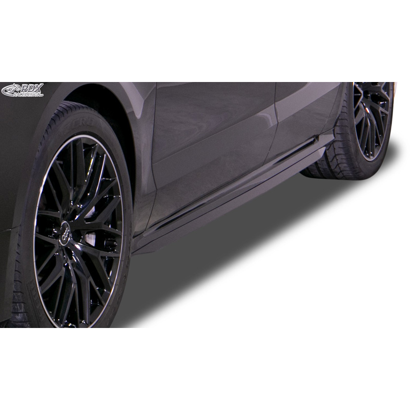 Side skirts 'Slim'  Audi A8 (4H) 2010-2017 (ABS glossy black)