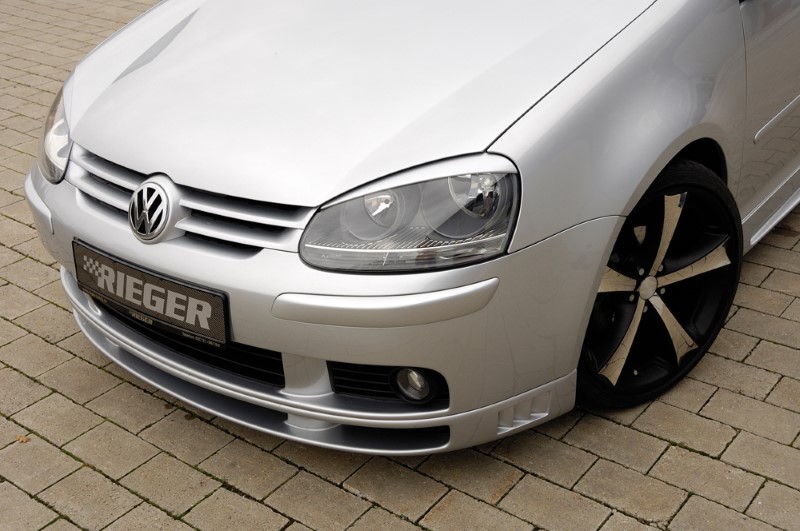 Voorspoilerlip Golf V met zijdelingse air-intakes Rieger