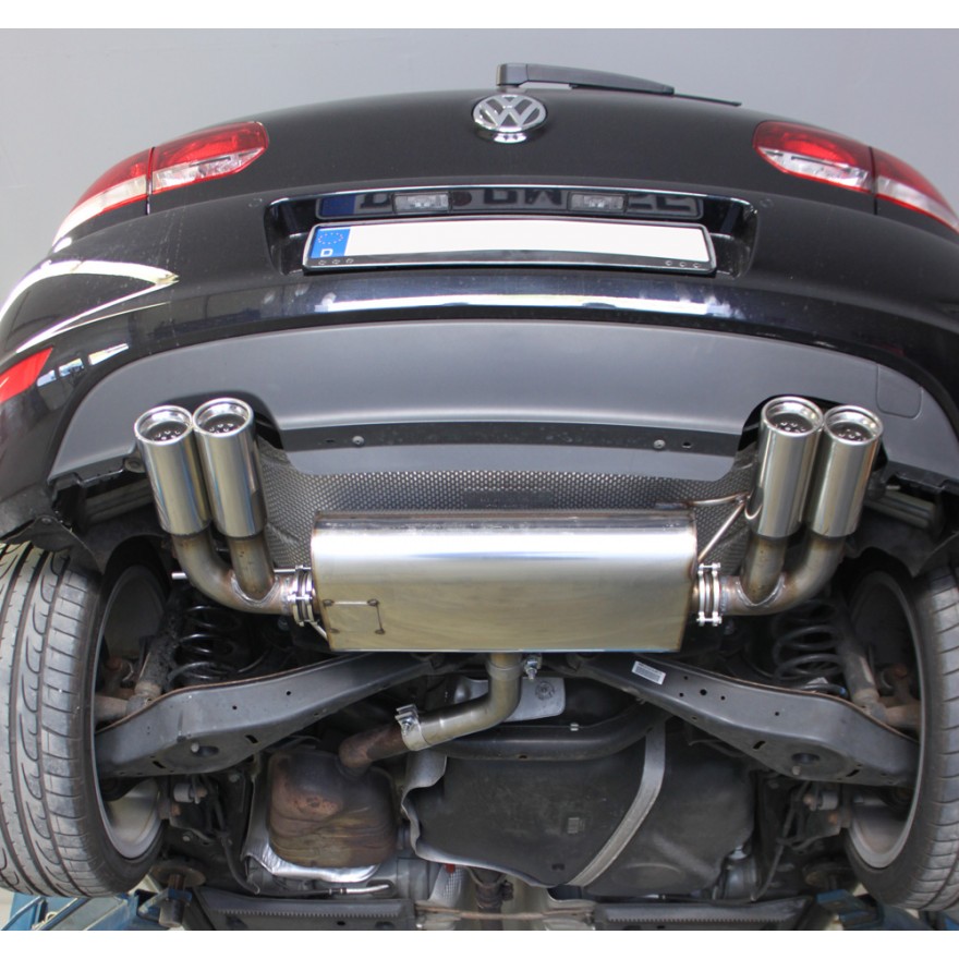 VW Golf VI Einddemper rechts/links - 2x80 Typ 13 rechts/links FO