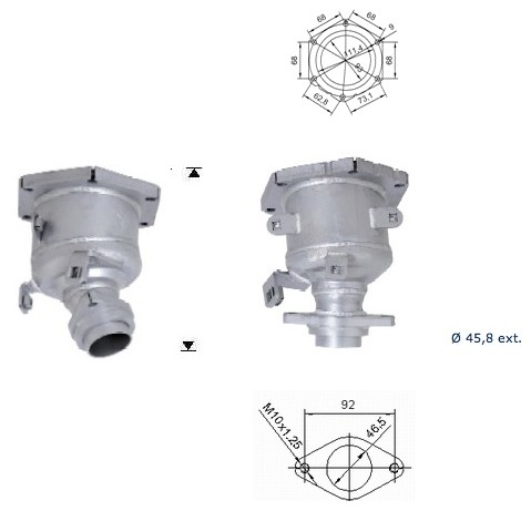 Nissan NOTE 1.4i 16V 1386 cc 65 Kw / 88 cv CR14DE Magnaflow CAT