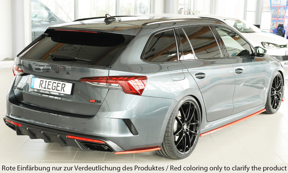 Achterzijdiffusers Skoda Octavia RS (NX): 08.24-