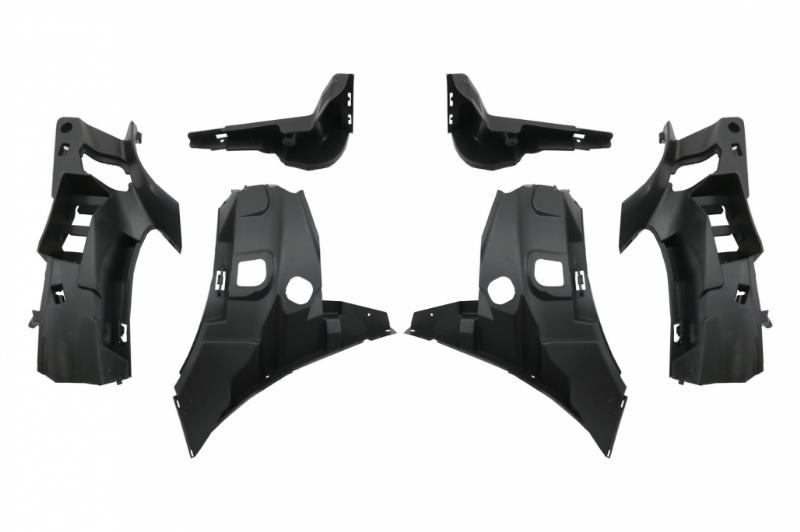 Voorbumper Mercedes W205 S205 C63 Zwart