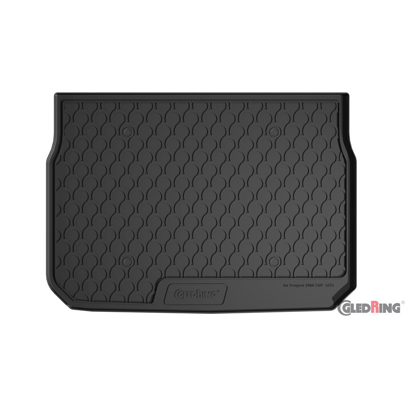 Rubbasol (Rubber) Trunk mat  Peugeot 2008 2013-2019