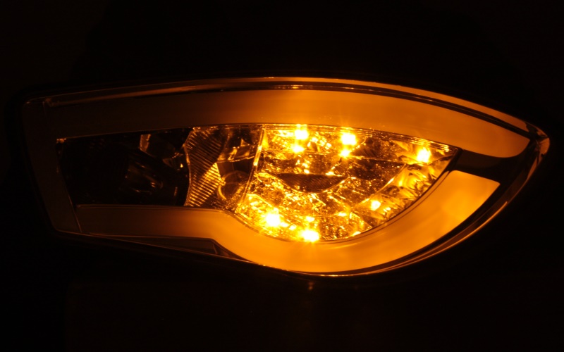 Taillights Seat Ibiza 6J Lightbar smoke 08-12 only 3-door