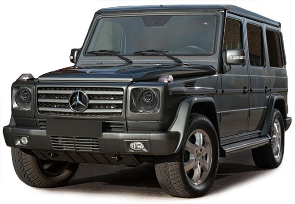 Headlights Mercedes Benz G-Class W463 black 92-06