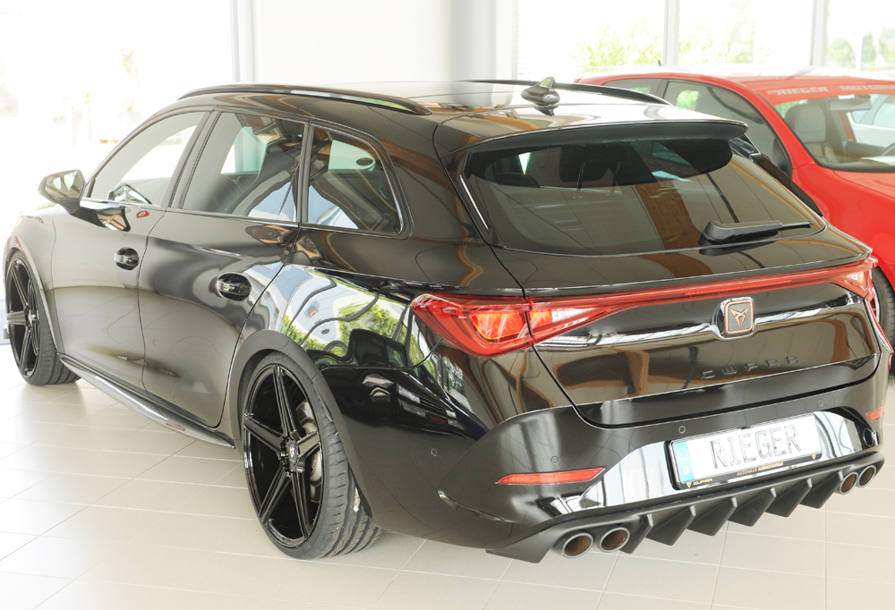 Diffuser Seat Leon KL ST/sportstourer 2020- Rieger mat zwart