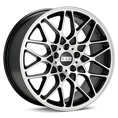 Velgen BBS RX R zwart polish 8.5x19 5x120 ET32